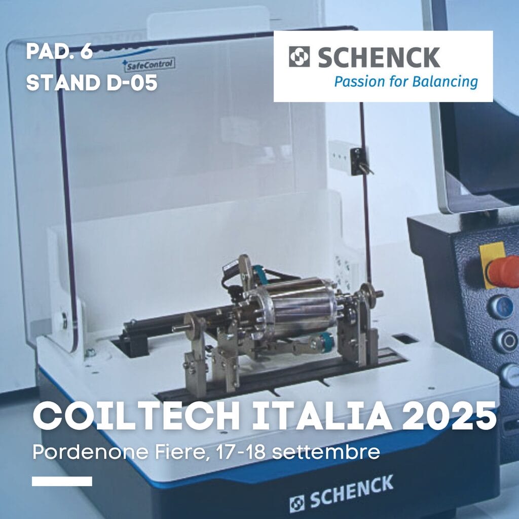 Schenck Italia a Coiltech 2025: le nostre innovazioni per motori elettrici e trasformatori PostLinkedIn statico 2 1